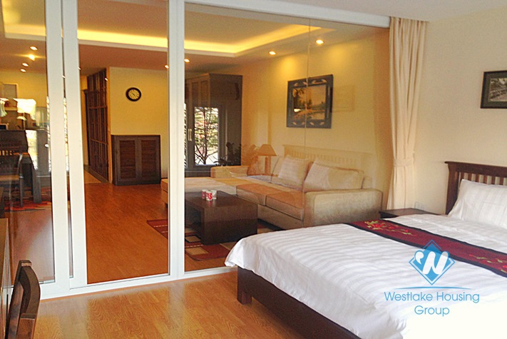 Nice 01 bedroom apartment for rent in Ba Dinh area, Hanoi